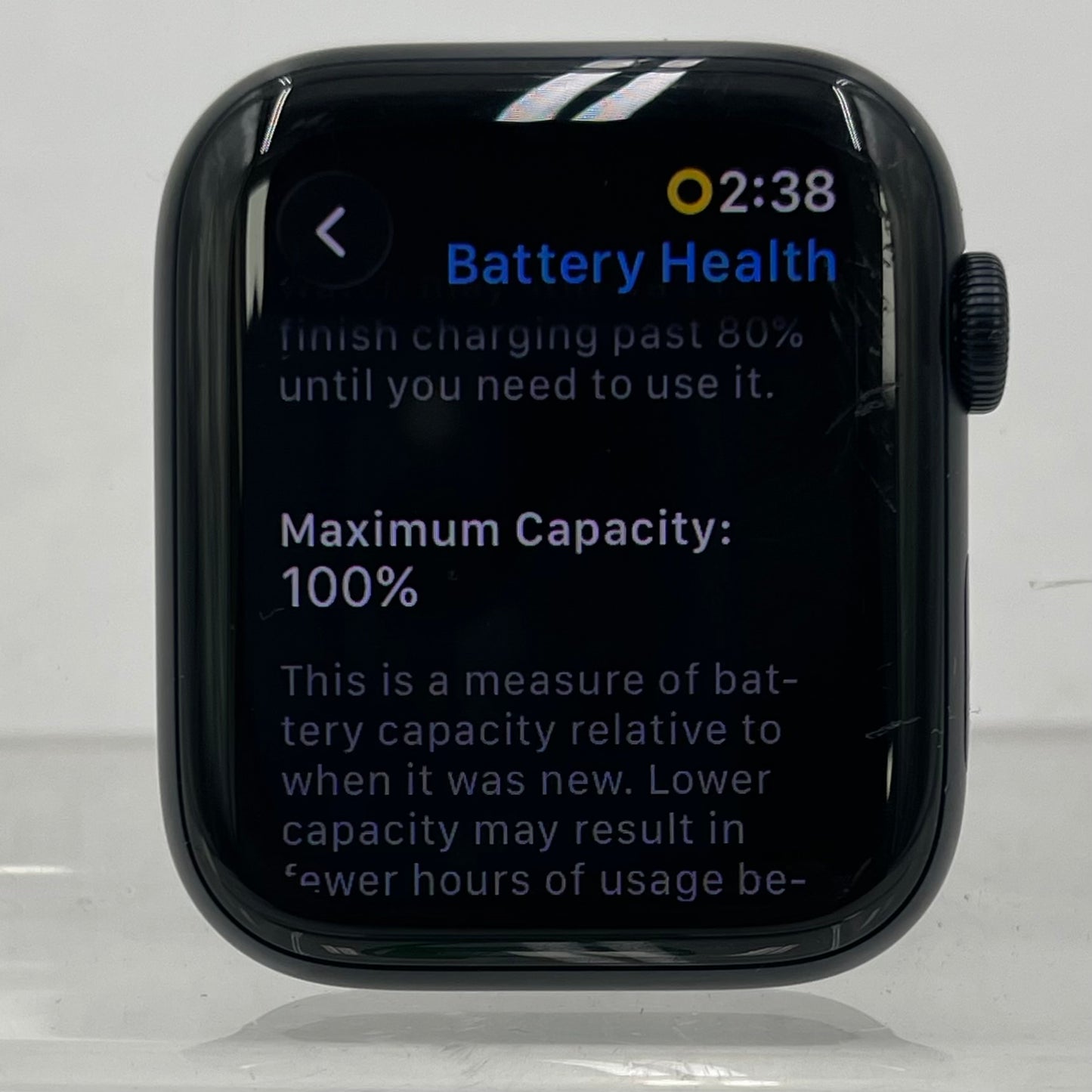 GPS Only Apple Watch SE 3 44MM Midnight Aluminum MEP34LW/A