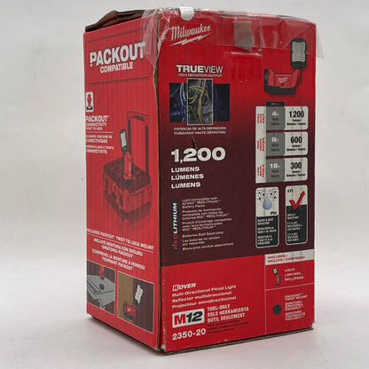 New Milwaukee 2350-20 M12 12V Multi-Directional Flood Light