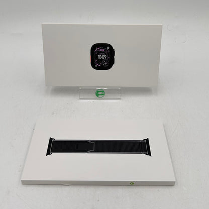 New Unlocked Apple Watch Ultra 3 49MM Black Titanium Black Trail Loop MF1H4LW/A