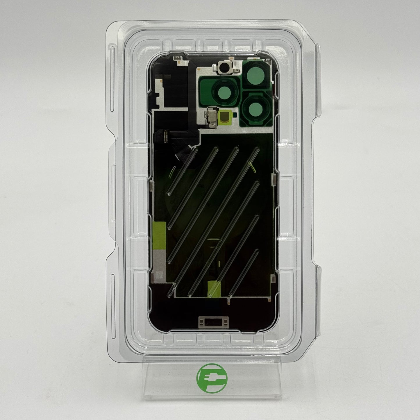 New Genuine iPhone 16 Pro Max OEM Back Glass Replacement Kit - White Titanium