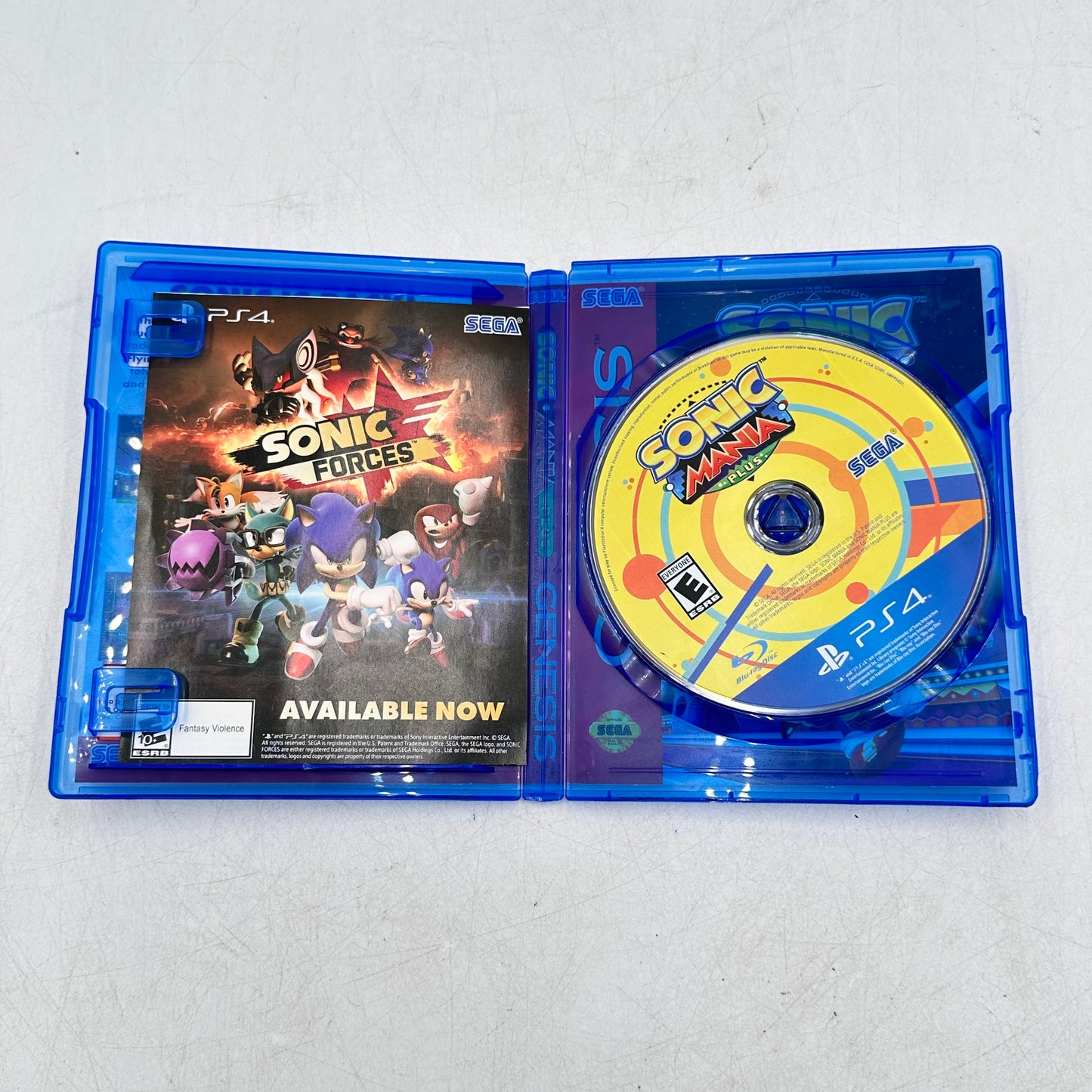 Sonic Mania Plus (Sony PlayStation 4 PS4, 2018)