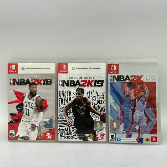 Lot of 3 Nintendo Switch Games