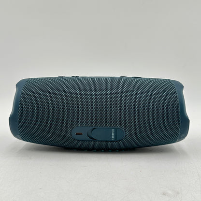 JBL Charge 5 Portable Waterproof Bluetooth Speaker Blue JBLCHARGEBLUAM