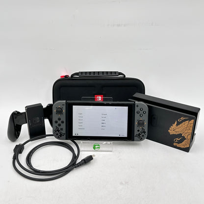 Nintendo Switch v2 Video Game Console HAC-001(-01) Monster Hunter Rise Edition