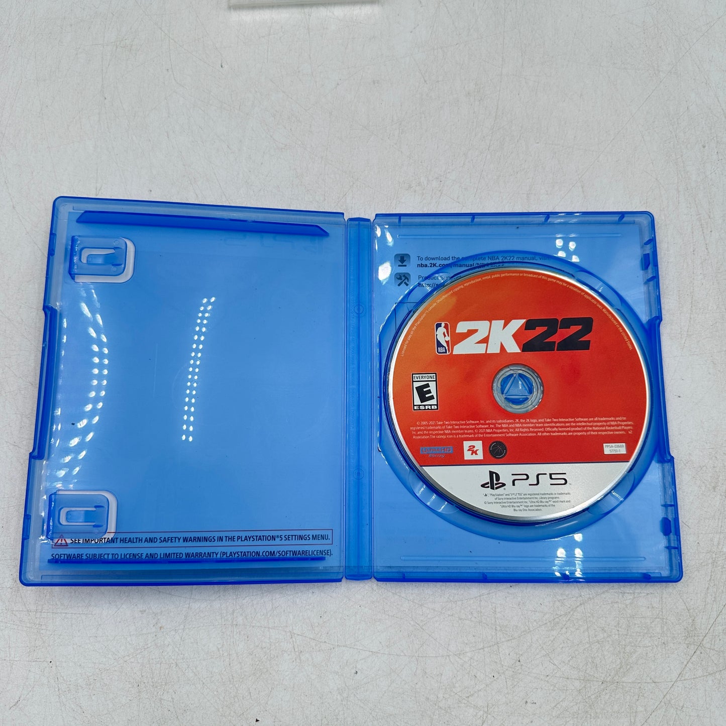 NBA 2K22 [75th Anniversary Edition] (Sony PlayStation 5 PS5, 2021)