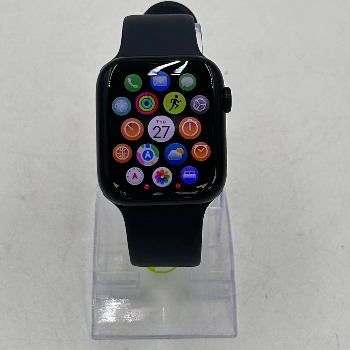 Unlocked Apple Watch SE 3 44MM Midnight Aluminum Black Sport Band MEPJ4LW/A