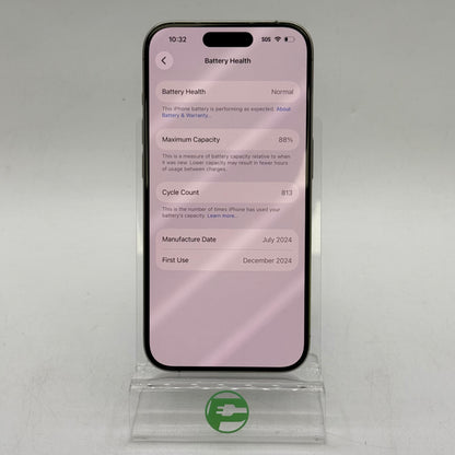 T-Mobile Apple iPhone 15 Pro 128GB Natural Titanium MTQP3LL/A