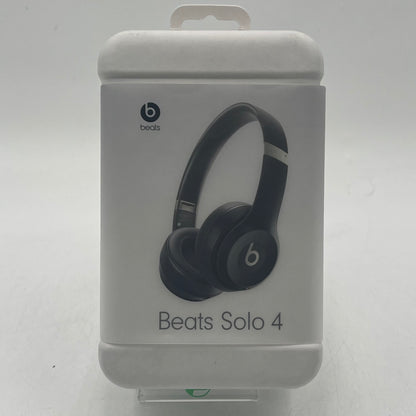 New Beats Solo4  Wireless Over-Ear Bluetooth Headphones Black MUW23LL/A