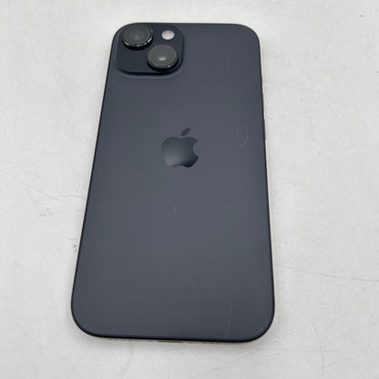 Factory Unlocked Apple iPhone 15 128GB Black MTLV3LL/A