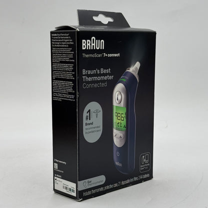 New Braun ThermoScan 7+ Connect Ear Thermometer IRT6575USV1