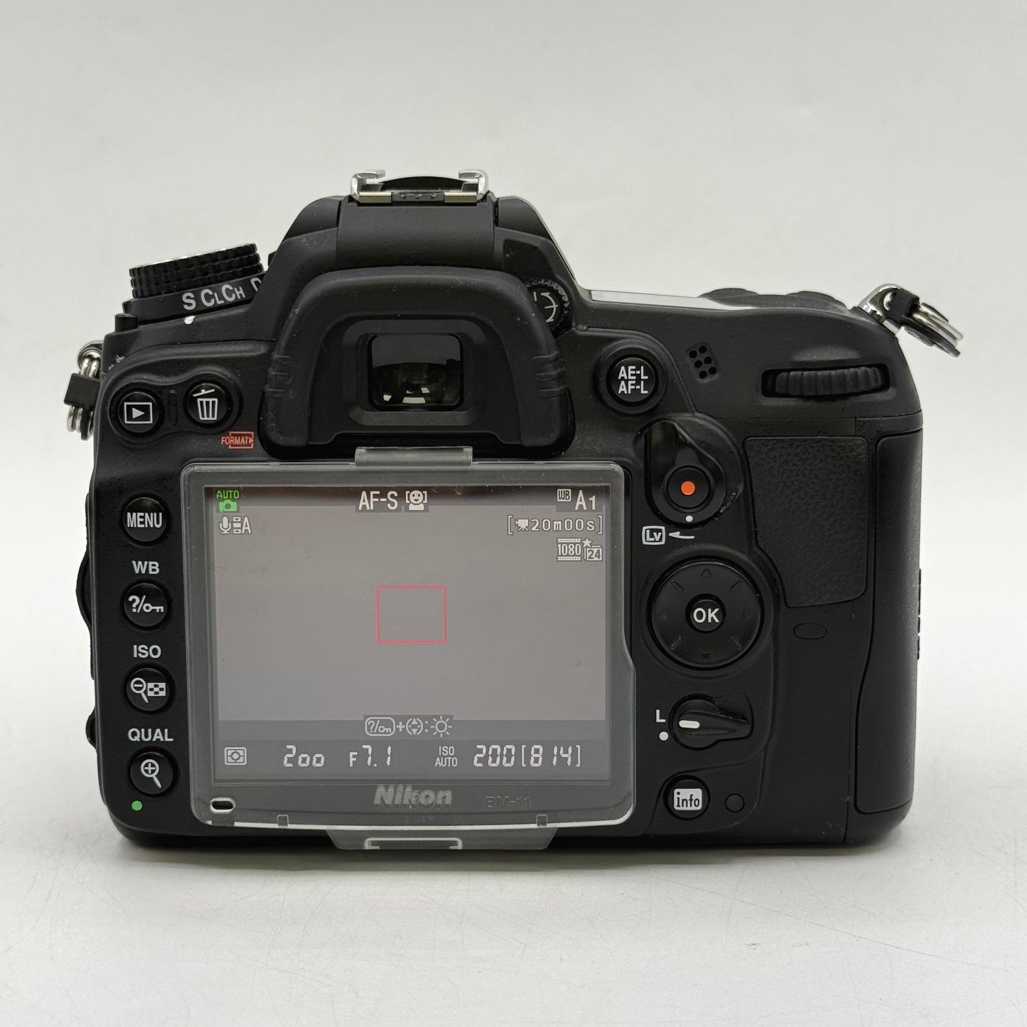 Nikon D7000 16.2MP Digital SLR DSLR Camera 8719 Shutter Count