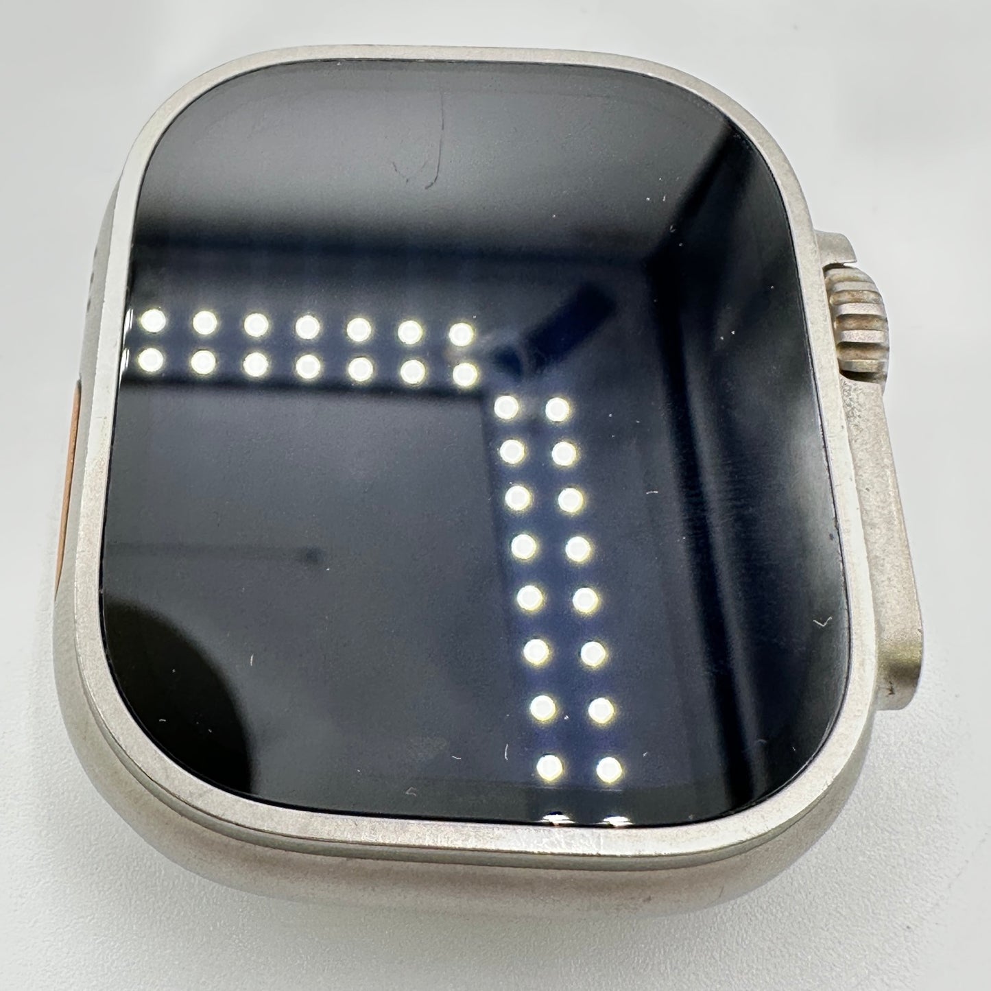 Unlocked Apple Watch Ultra 49MM Natural Titanium MQF43LL/A Face Only