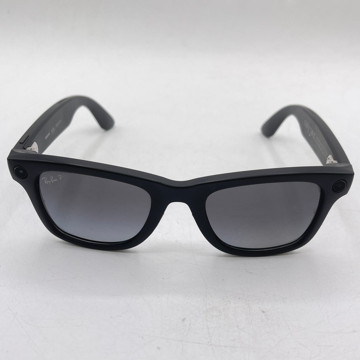 Ray-Ban Meta Wayfarer Gen 1 Matte Black Polarized RW4008 601ST3 AI Smart Glasses