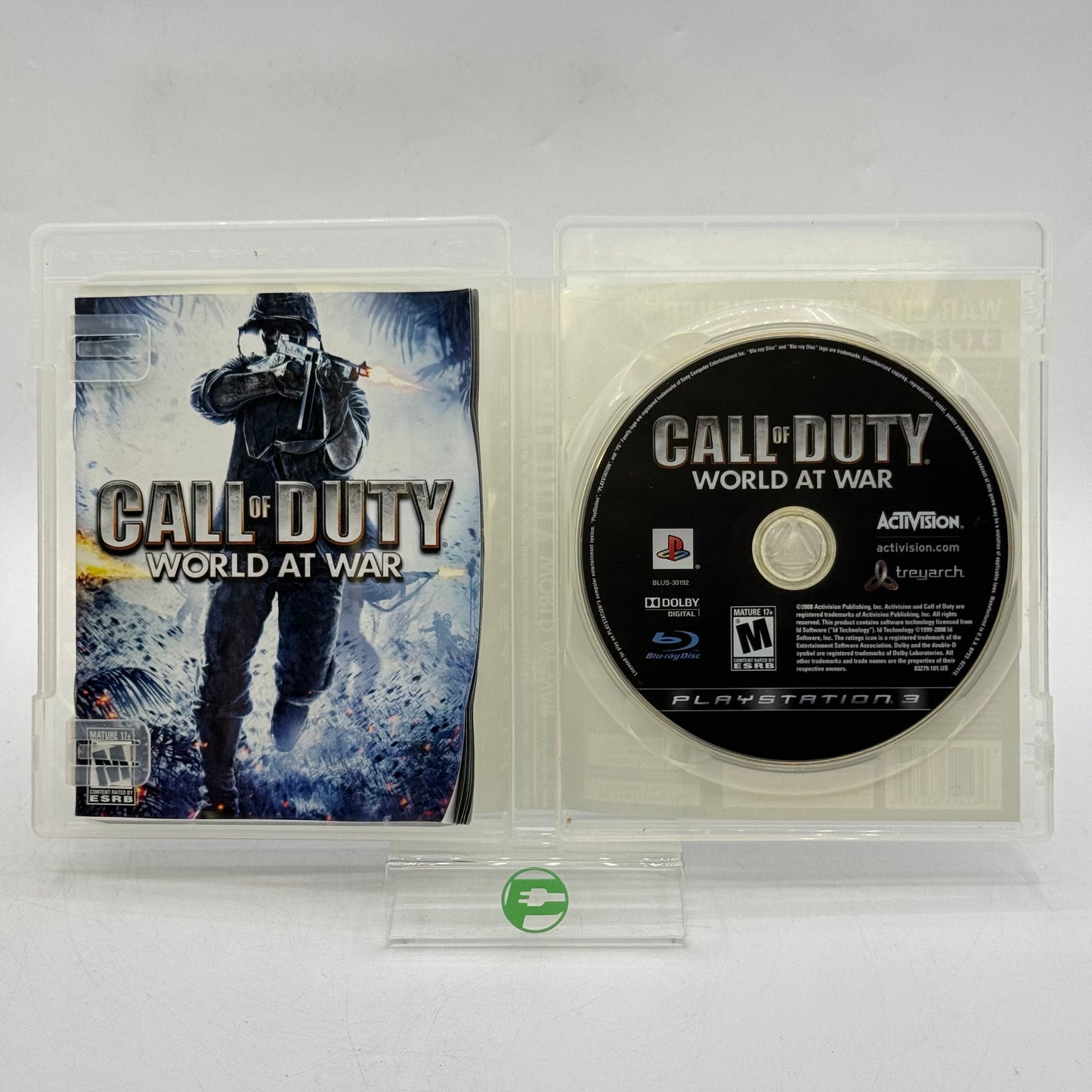 Call Of Duty: World At War (Sony PlayStation 3 PS3, 2008)