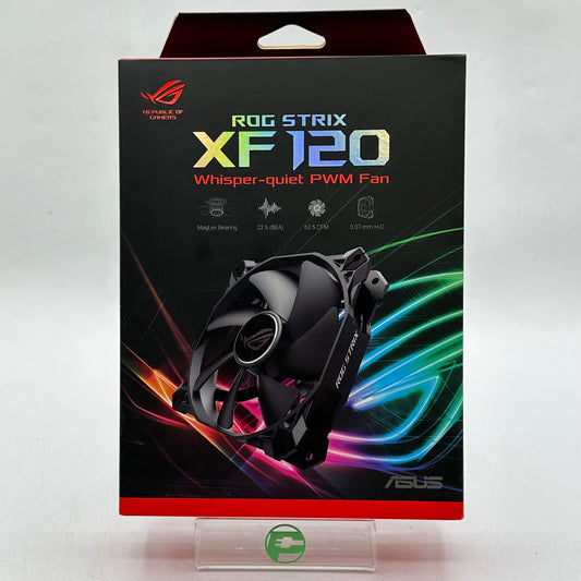 New Republic of Gamers Rog Strix XF120 Whisper Quiet PWM Fan XF120A1