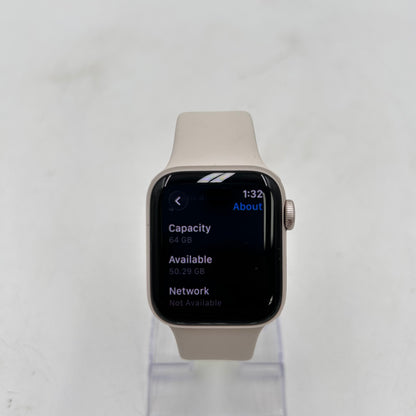 Unlocked Apple Watch SE 3 40MM Starlight Aluminum Light Blush Loop MEP64LW/A