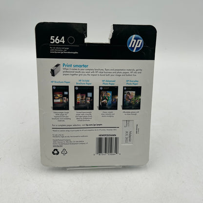 New HP 564 Black Noir Ink Cartridge CB316WN