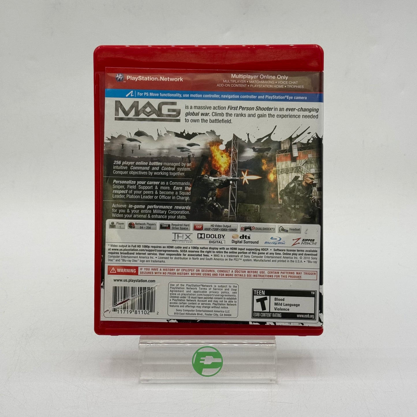 MAG (Sony PlayStation 3 PS3, 2010)