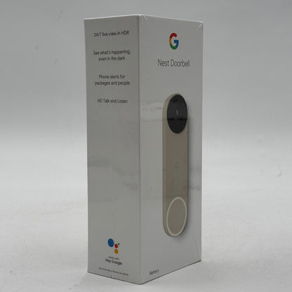 New Google Nest Doorbell Wireless Security Camera Doorbell GWX3T