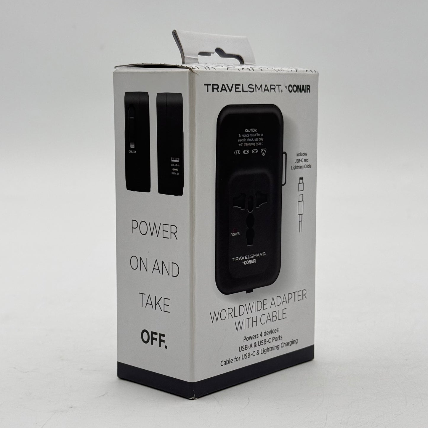 New Travelsmart Worldwide Adapter With Cable
