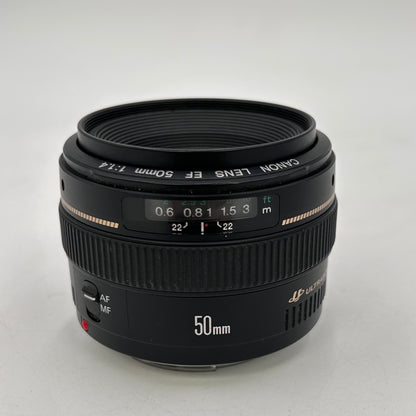 Canon EF Ultrasonic 50mm f/1.4 Fixed/Prime Lens