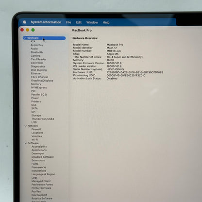 2025 Apple MacBook Pro 14" M5 10C GPU 4.6GHz 16GB RAM 1TB SSD A3434