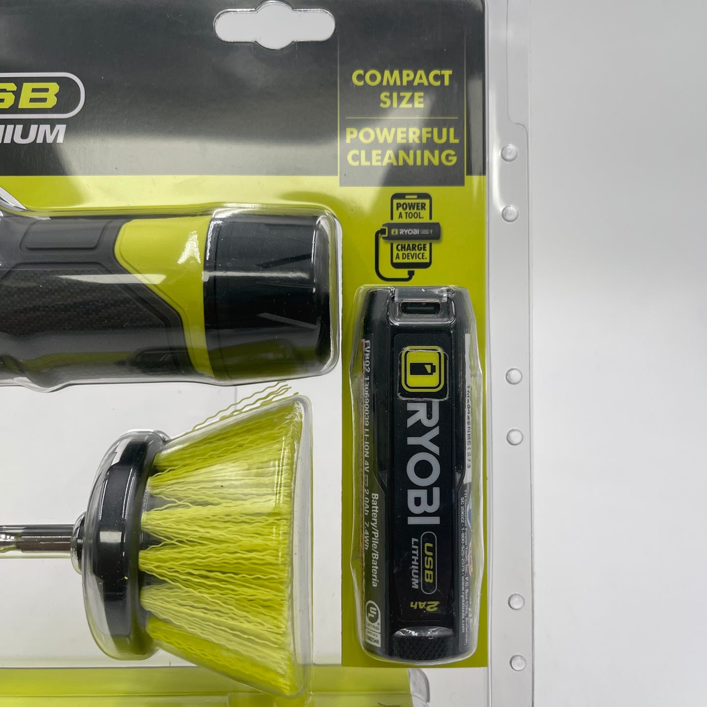 New Ryobi FVG51K Power Scrubber Kit