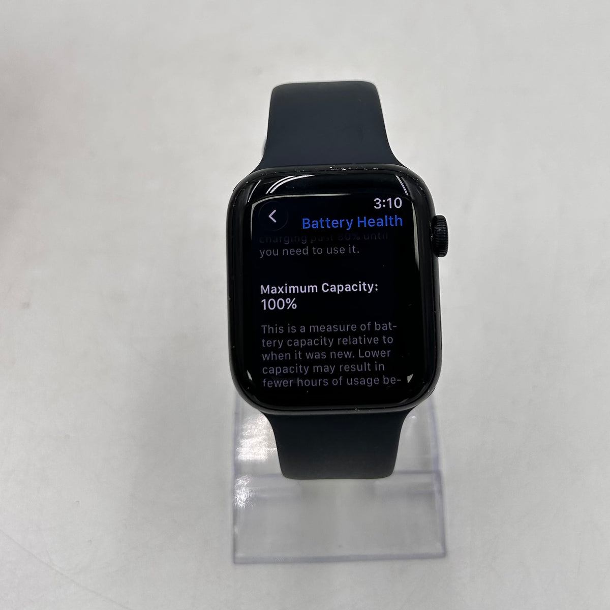 Unlocked Apple Watch SE 2nd Gen 44MM Midnight Aluminum Sport Band MXG23LL/A