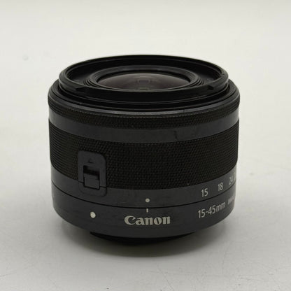 Canon EF-M 15-45mm f/3.5-6.3 IS STM Standard Zoom Lens