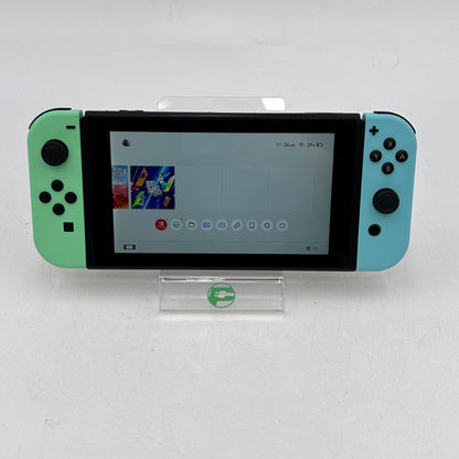 Nintendo Switch v2 Console Gaming System HAC-001(-01) Animal Crossing Edition