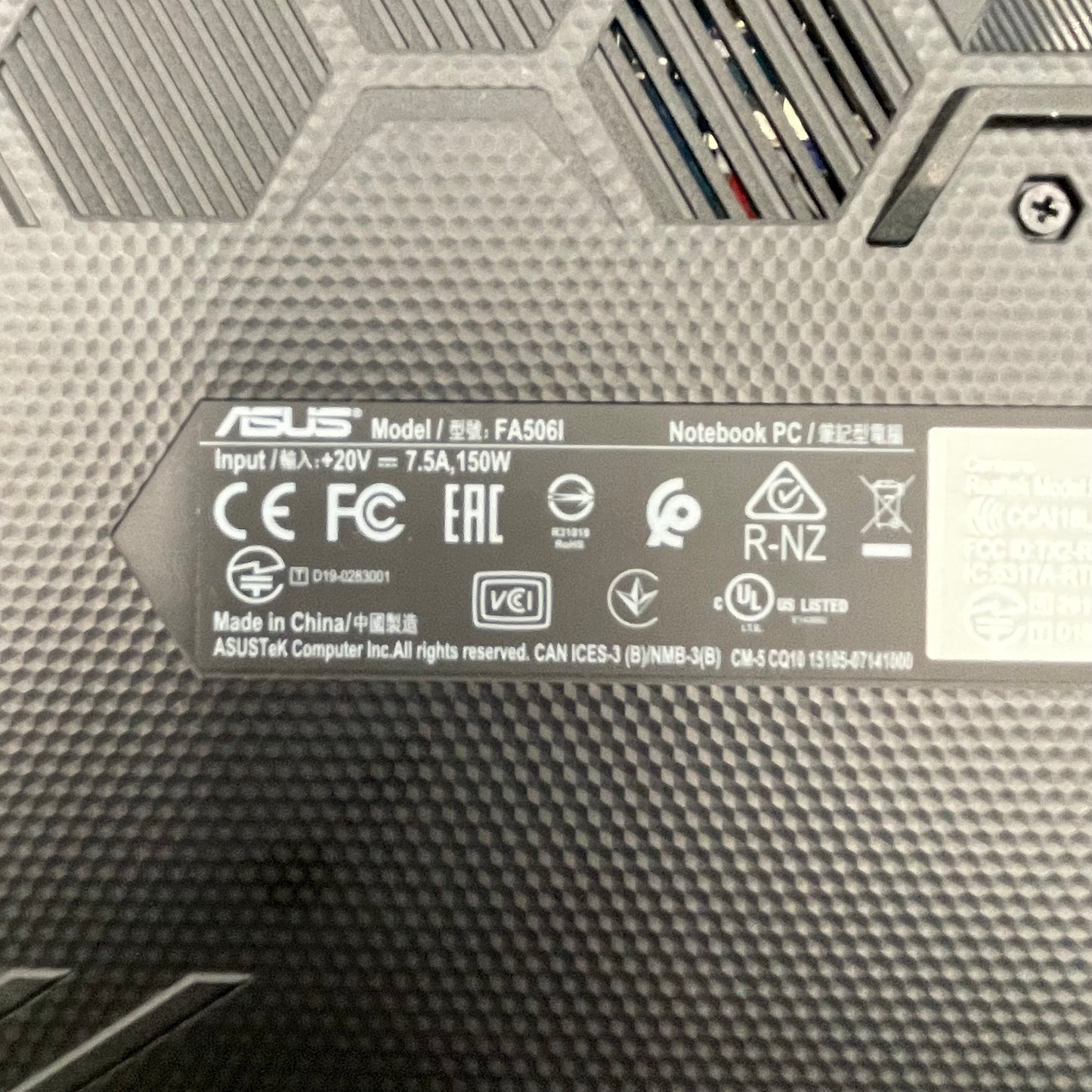Asus TUF A15 15.6" Ryzen 5 4600H 3.0GHz 8GB RAM 512GB SSD GeForce GTX 1650