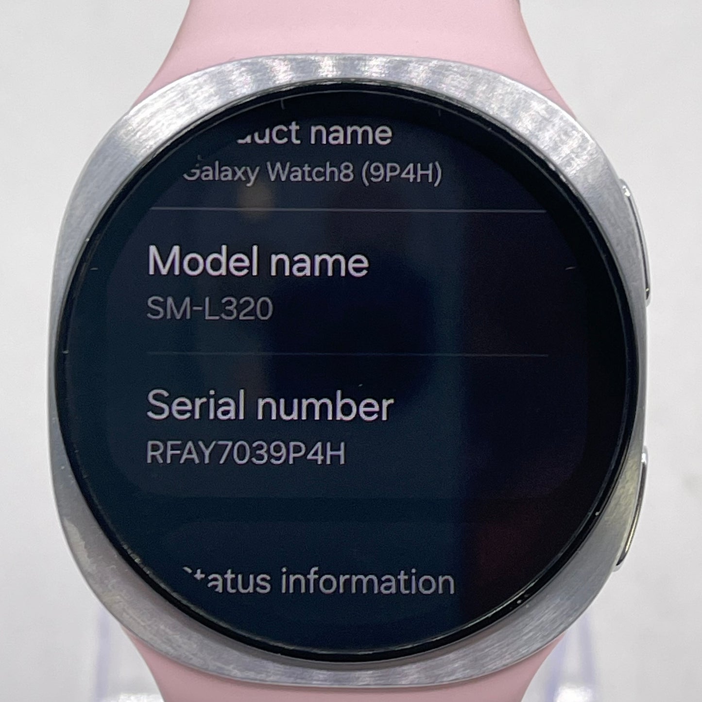 GPS Only Samsung Galaxy Watch8 Armor Aluminum SM-L320