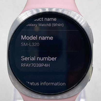 GPS Only Samsung Galaxy Watch8 Armor Aluminum SM-L320