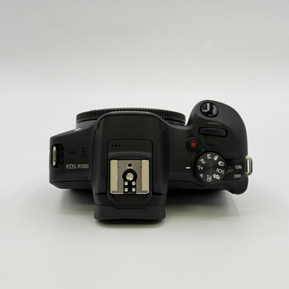 Canon EOS R100 24.1MP Mirrorless Digital Camera with RF-S 18-45 Lens IS STM KIT