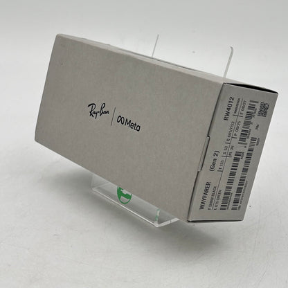 New Ray-Ban Meta Wayfarer Gen 2 Shiny Black Transitions RW4012 601 Smart Glasses