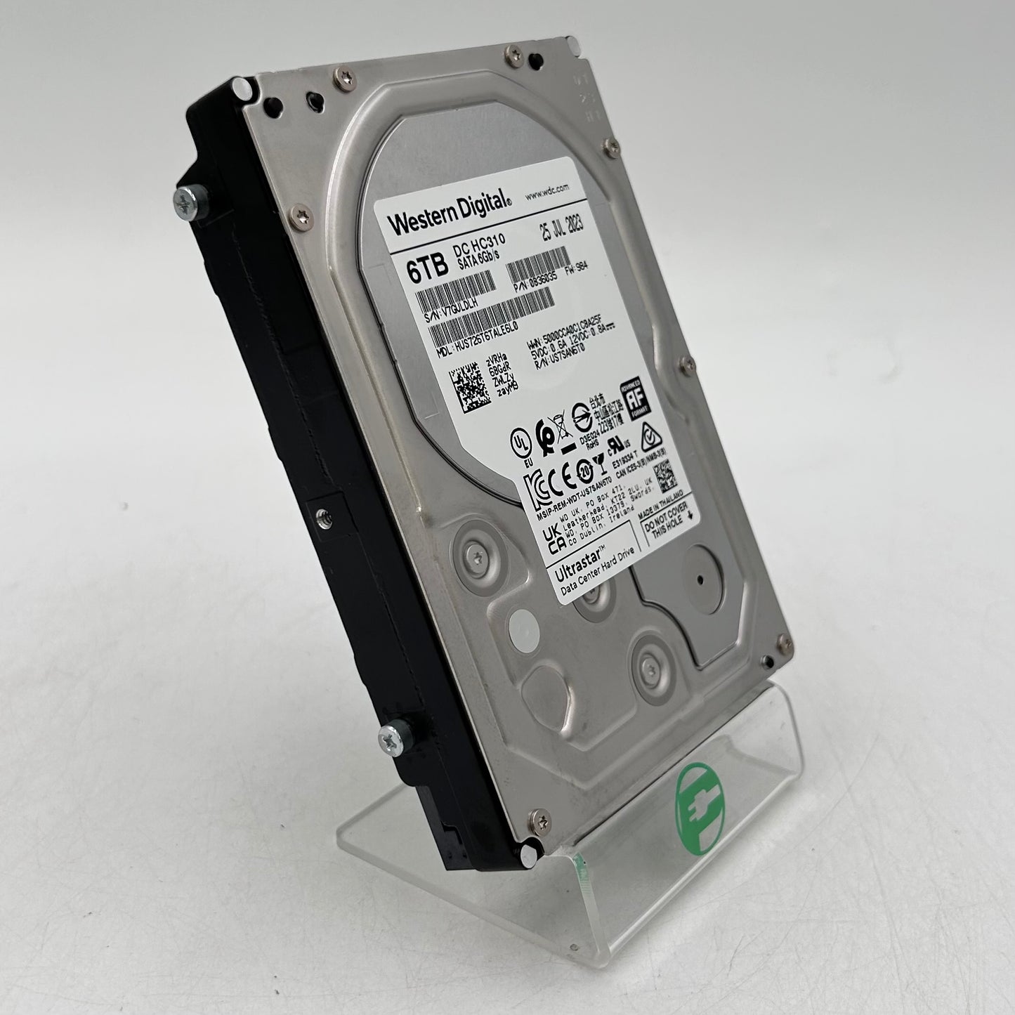 Western Digital WD 3.5" UltraStar DC HC310 6TB SATA III 6Gbps HDD 0B36035