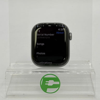 Unlocked Apple Watch Series 11 42MM Space Gray Aluminum Black Sport Band