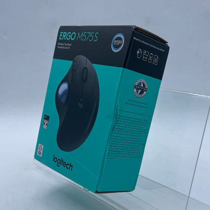 New Logitech ERGO M575S Wireless Trackball Mouse 910-007027