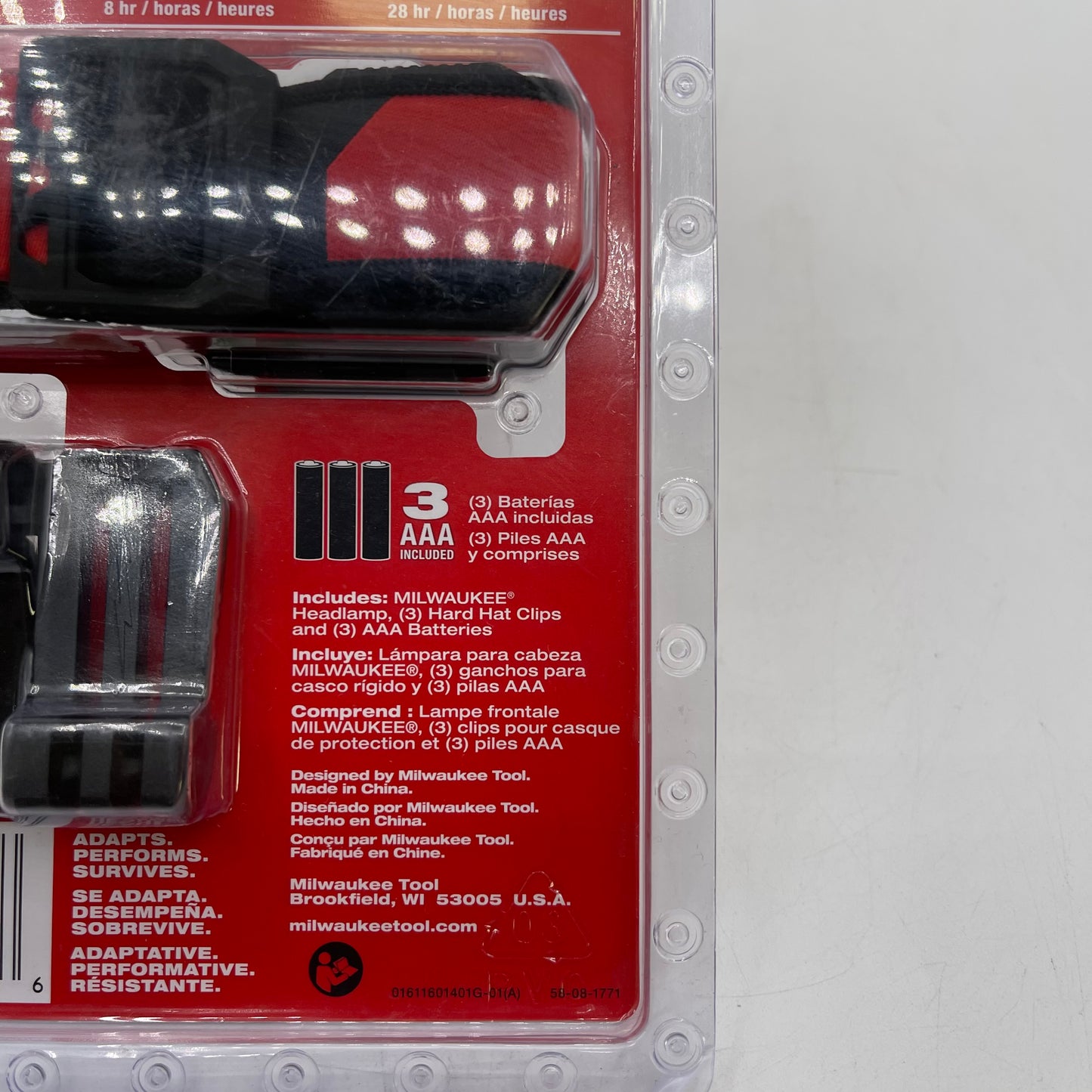New Milwaukee 2103 Lumens LED HeadLamp