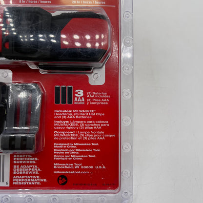 New Milwaukee 2103 Lumens LED HeadLamp