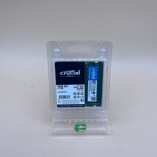 New Crucial Notebook 16GB (2x8GB) DDR4 3200MHz CT2K16G4SFRA32A