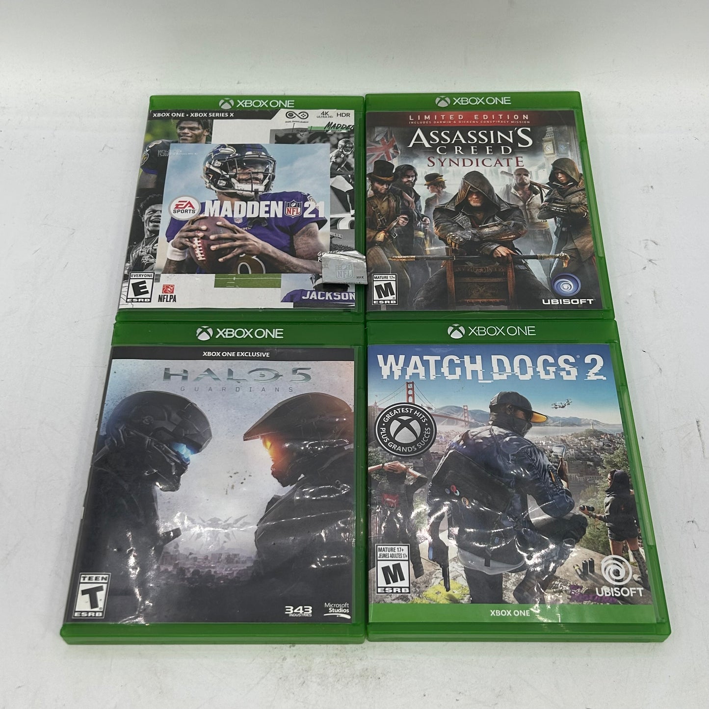 Lot of 10 Microsoft Xbox One Games