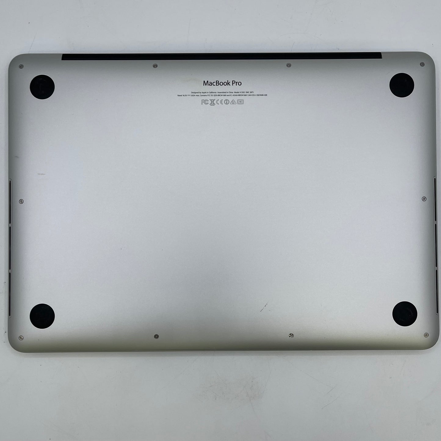 2014 Apple MacBook Pro 13.3" i5 2.6GHz 8GB RAM 128GB SSD Silver A1502 Read