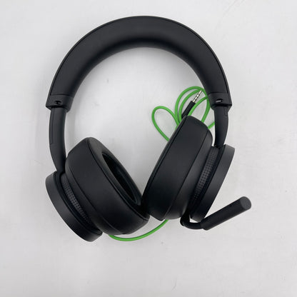 Microsoft Xbox Stereo Gaming Over-the-Ear Wired Headset Black
