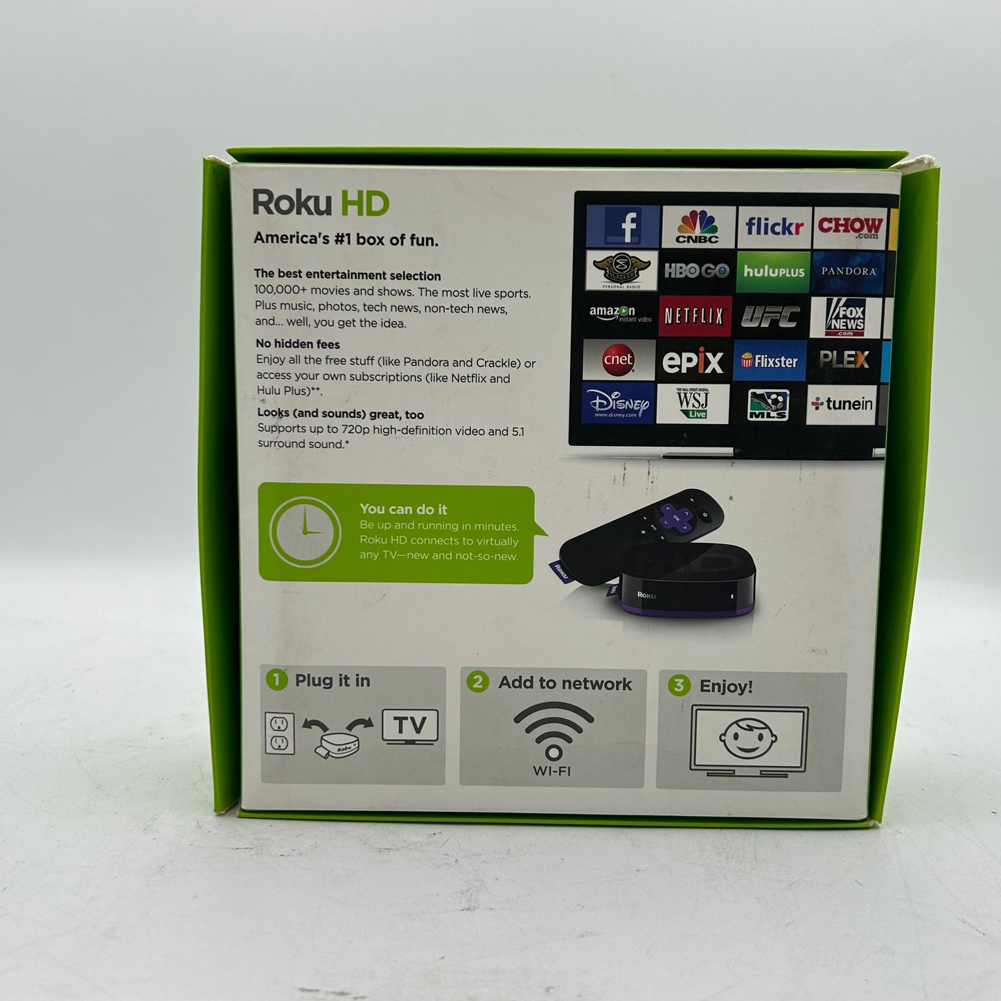 Used Roku HD Media Streamer 2500x