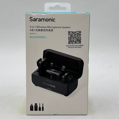 New Saramonic Blink 500 B2+ 20Hz - 20kHz Wireless Microphone BLINK500B2+