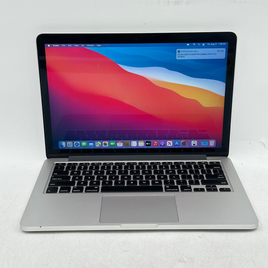 2013 Apple MacBook Pro 13.3" i5-4288U 2.6GHz 8GB RAM 512GB SSD Silver A1502 READ