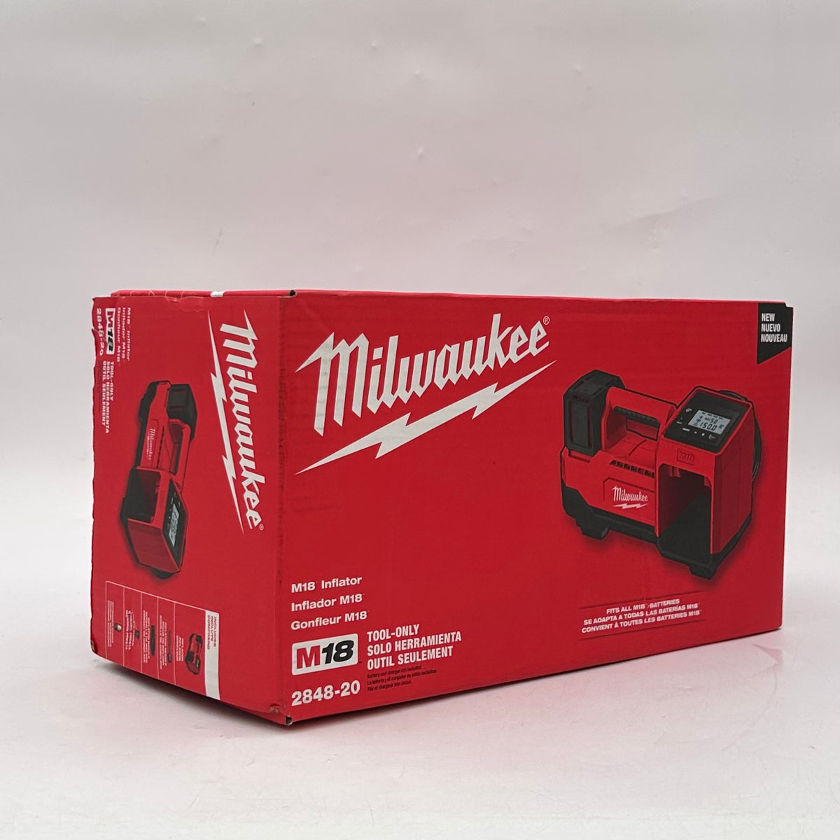 New Milwaukee 2848-20 M18 18V Compact Inflator
