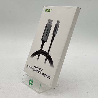 New Acer USB C to Displayport Cable 4K@60HZK Type-C to Displayport Cable 