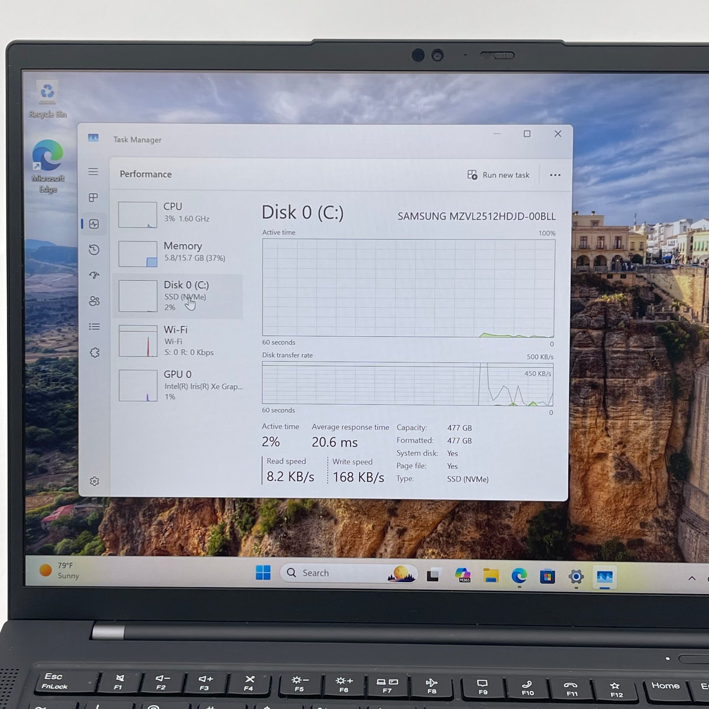 Lenovo ThinkPad X1 Carbon Gen 11 14" i7-1355U 1.7GHz 16GB RAM 512GB SSD